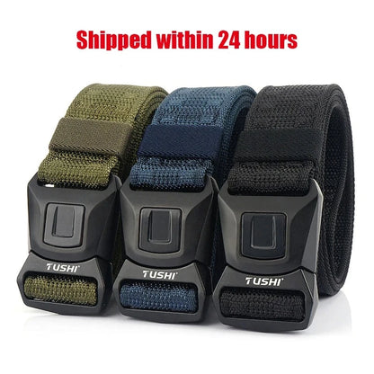 VATLTY Official Authentic Army Tactical Belt For Men Anti-Rust Alloy Buckle