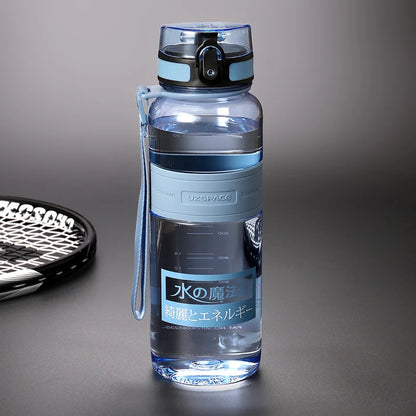 Water Bottles 500/1000ml Plastic Ditect Drinking Sports BPA Free 1000ml Blue 5031 301-100ml