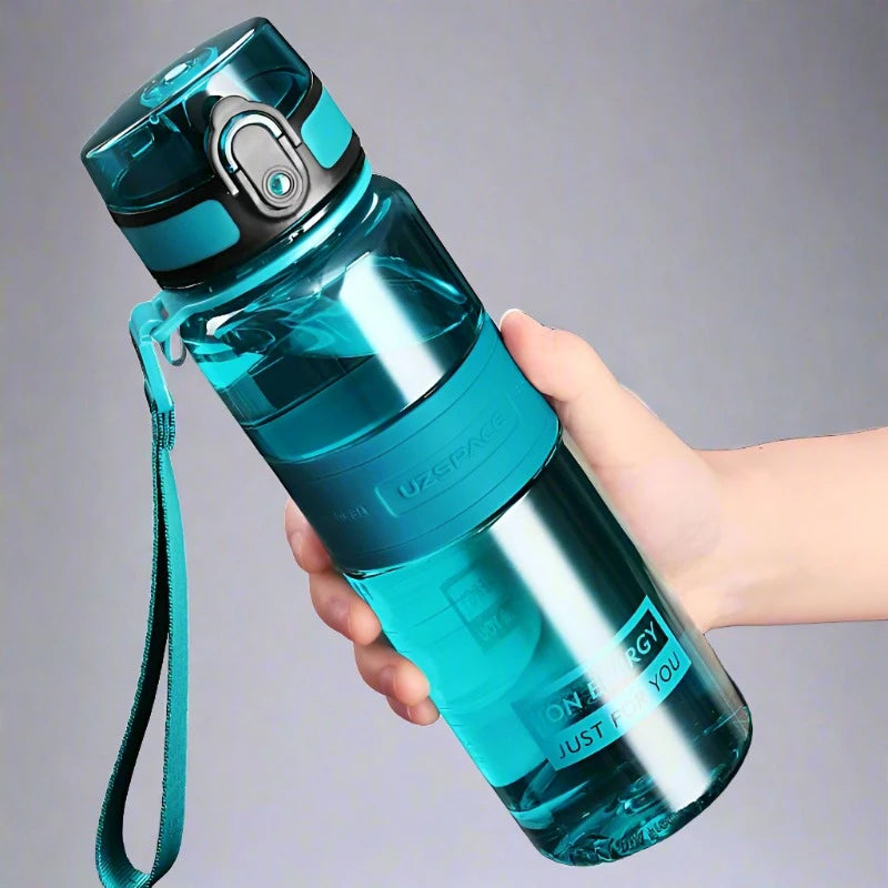 UZSPACE Sport Water Bottles 350ml 500ml Child Tritan Plastic BPA Free 500ml Vine Cyan 301-500ml