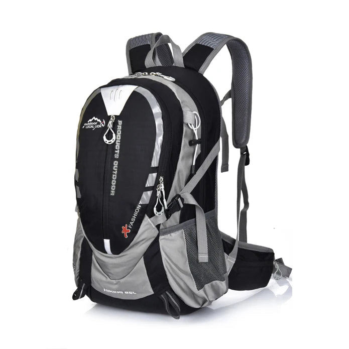 Waterproof Climbing Backpack 25L Outdoor Sports Bag Black