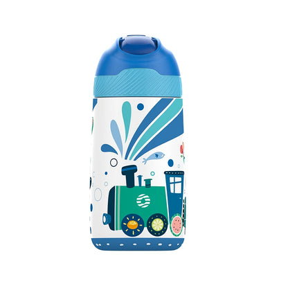 FJbottle water bottle for children BPA Free 350ML Train 350ml