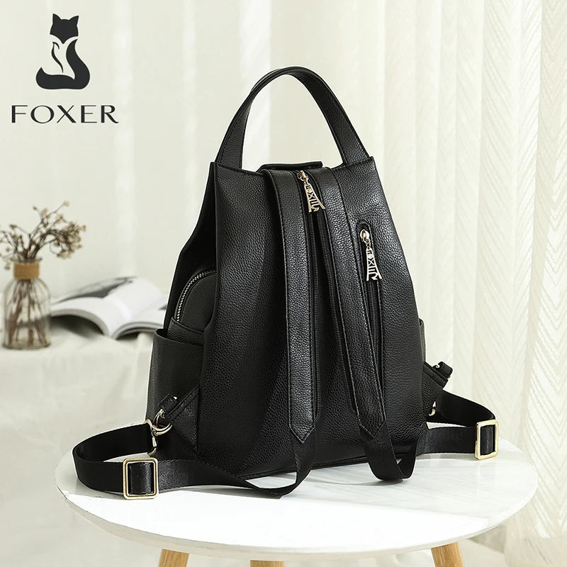 FOXER Brand Ladies Preppy Style Backpack
