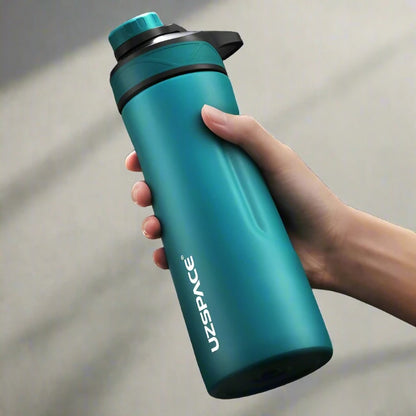 UZSPACE Thermos Stainless Steel Vacuum Flask Cup Screw 520ml Cyan 401-600ml