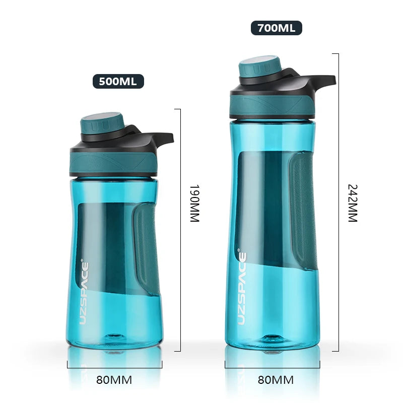 New UZSPACE Water Bottle BPA Free Shaker Portable