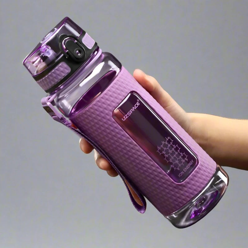 Water Bottle BPA Free Large Capacity Leak-Proof Drinking 700ml Purple