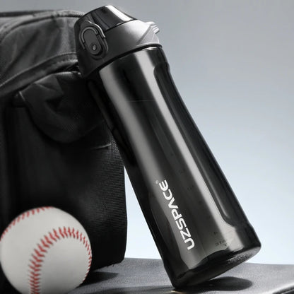 UZSPACE 750ml Sport Water Bottles Portable Tritan BPA Free 750ml black 501-800ml
