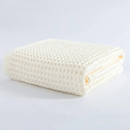 Cusack Waffle Bath Towel Cotton 70*140 for Men Women Adults Bathroom Free Shipping 3 70x140cm