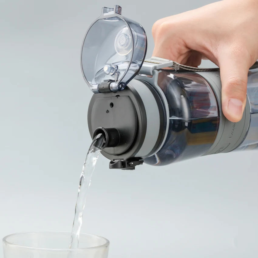 UZSPACE Water Bottle Protein Shaker Tritan Drinkware Bpa Free 350/550ML