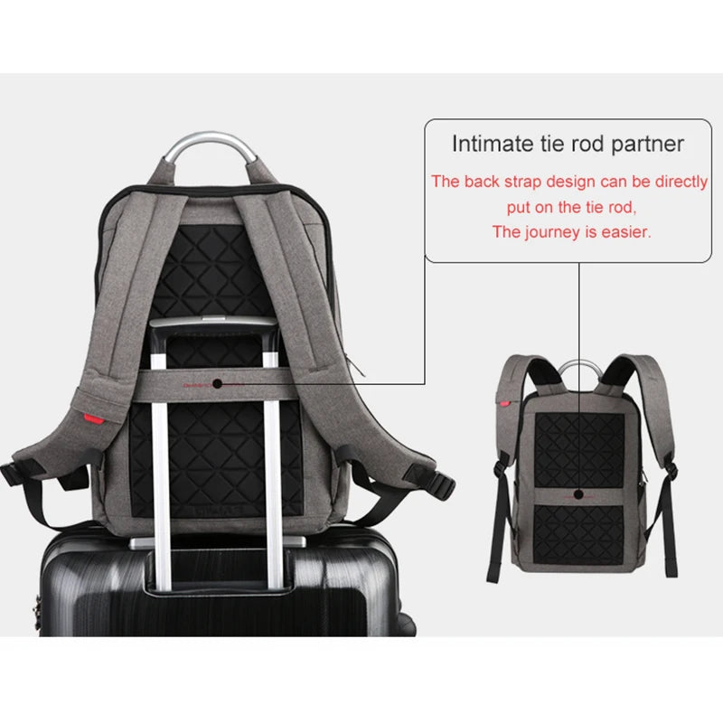 OIWAS Men Business Backpack Waterproof Travel Laptop Backpack Fashion Student School Backpacks Digital Bag New Woman Mochila