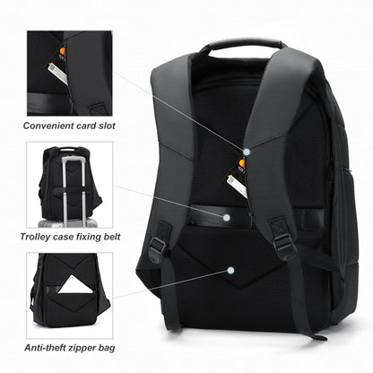 Fenruien Waterproof Backpacks USB Charging 17 inch