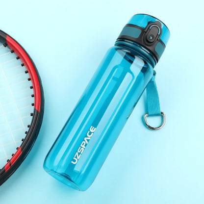 High Capacity Sports Water Bottle 1000ML Protein Shaker BPA Free 500ml Cyan 350-1000ml