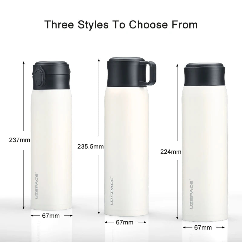 UZSPACE 500ml Vacuum Flask Stainless Steel Business