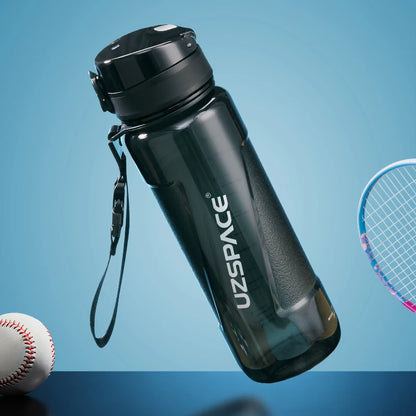 Sport Water Bottles 1000ml 1.5L High-quality Plastic Portable BPA Free Black