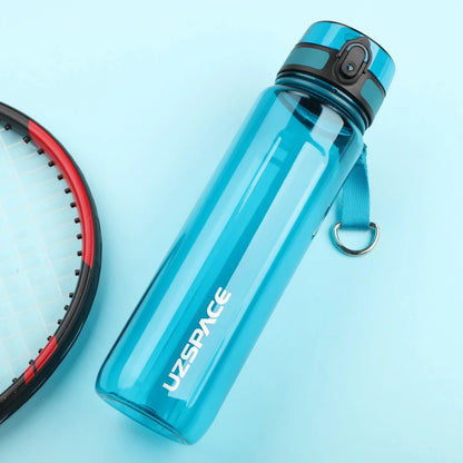 High Capacity Sports Water Bottle 1000ML Protein Shaker BPA Free 1000ml Cyan 350-1000ml
