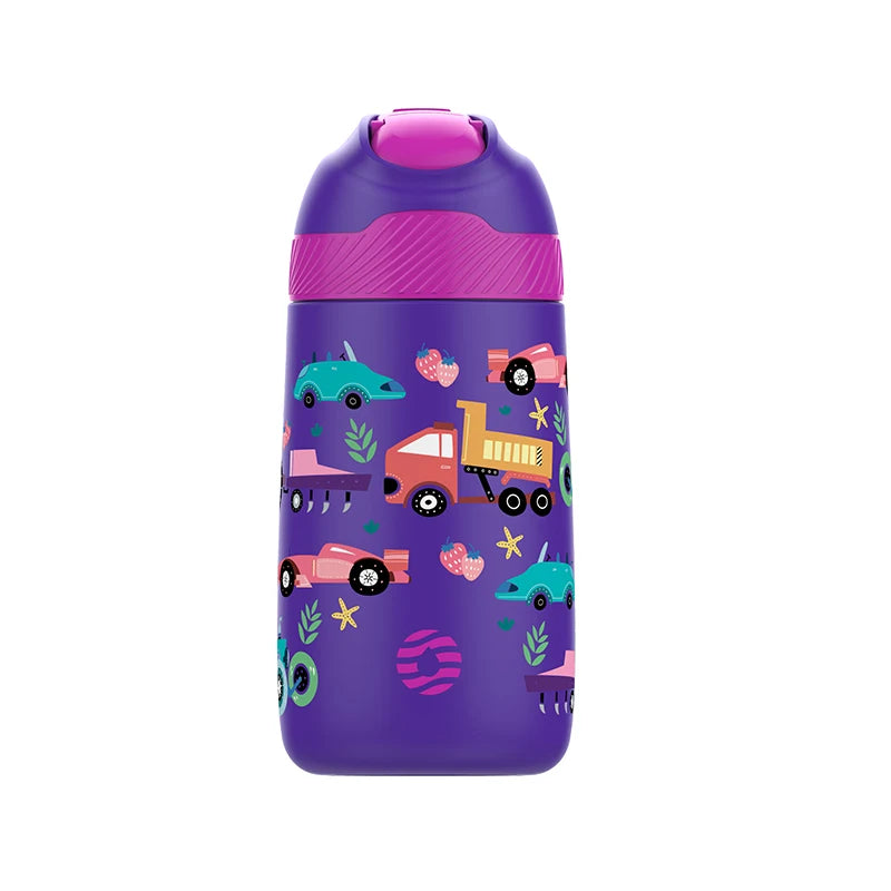 FJbottle water bottle for children BPA Free 350ML Purple 350ml
