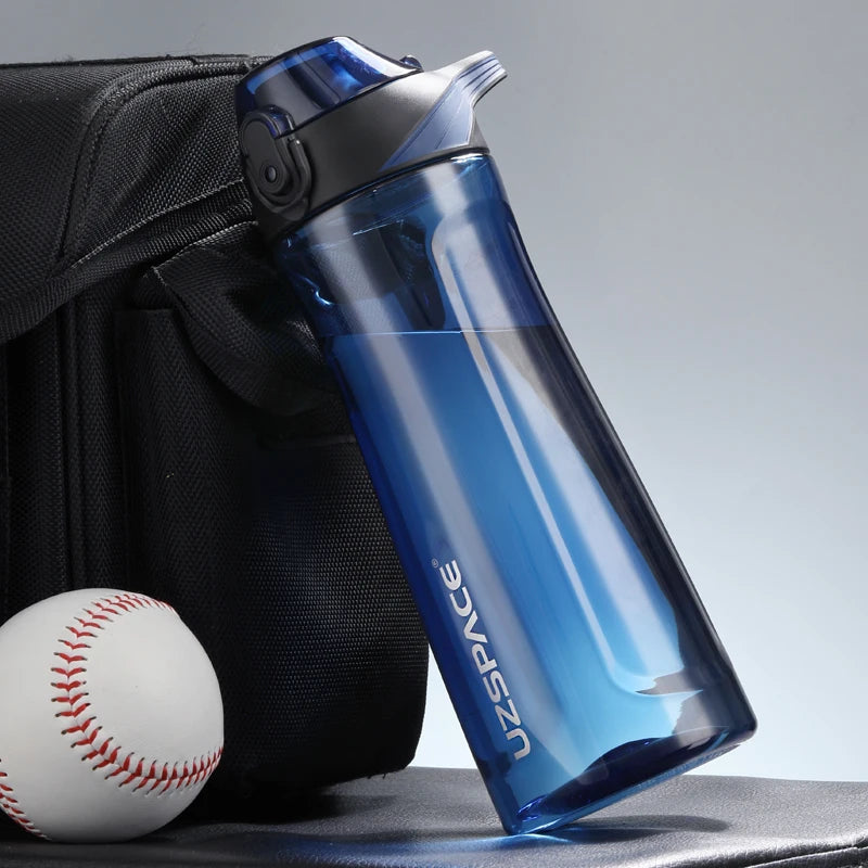UZSPACE 750ml Sport Water Bottles Portable Tritan BPA Free 750ml Blue 501-800ml