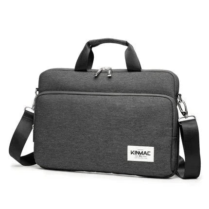 Kinmac Laptop Bag 13.3-15.6 Inch For MacBook / Notebook Silk Surface Black