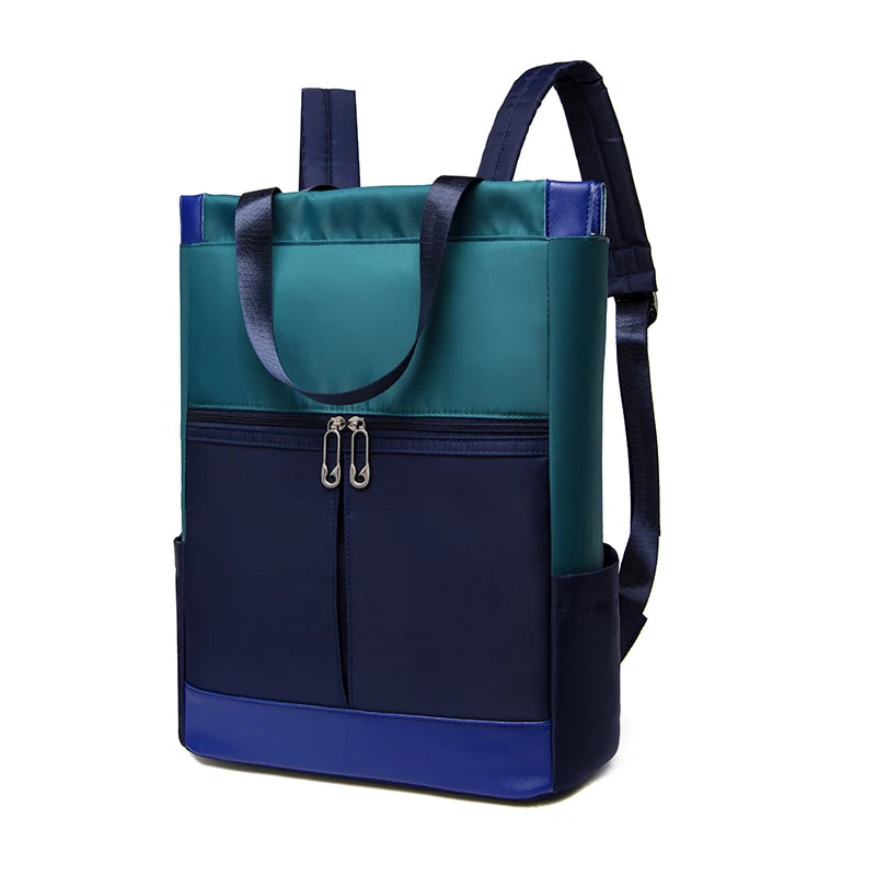 New Women Backpack Waterproof Oxford Bagpack Blue