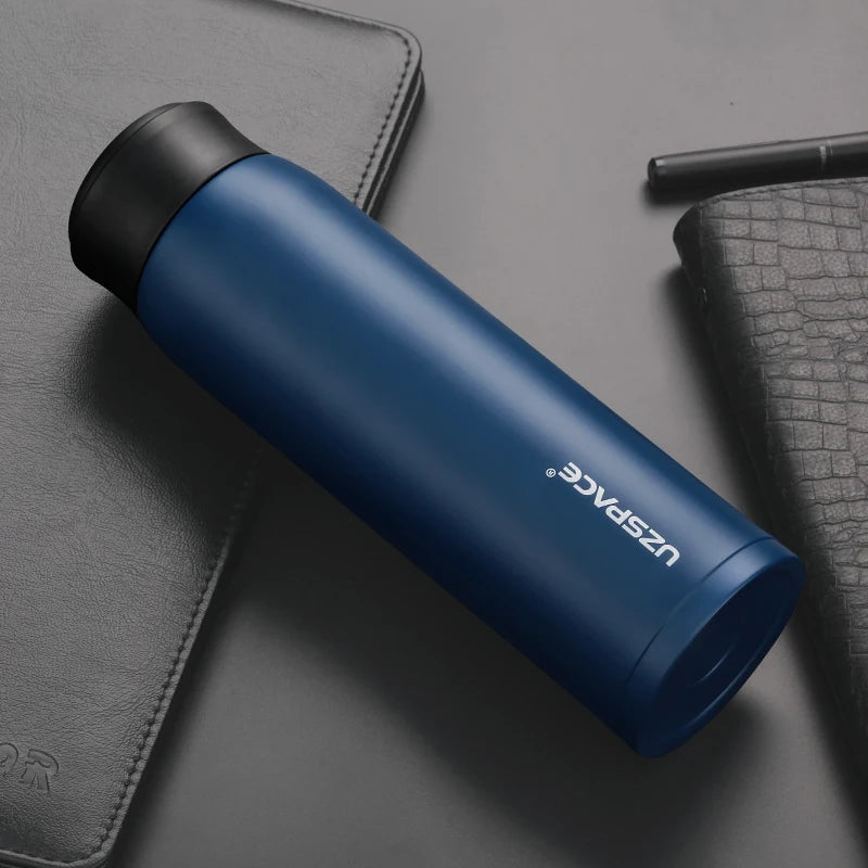 UZSPACE 500ml Vacuum Flask Stainless Steel Business 4075 blue 501-700ml