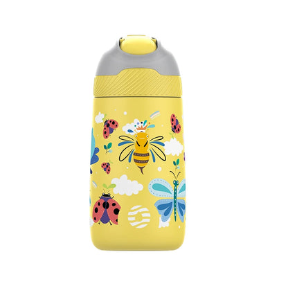 FJbottle water bottle for children BPA Free 350ML Yellow 350ml