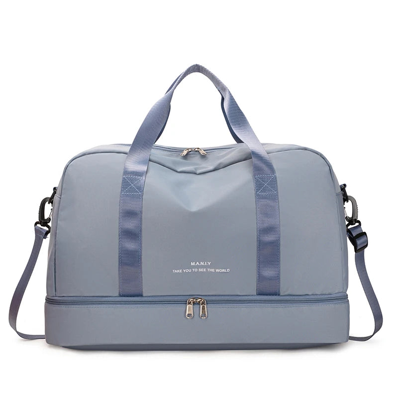 Women's Handbag Nylon/Luggage Bags Blue