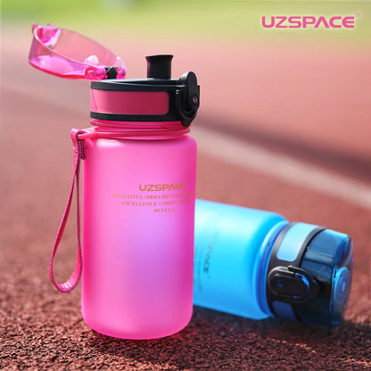 UZSPACE 350ML Kids Water bottle Tritan BPA Free