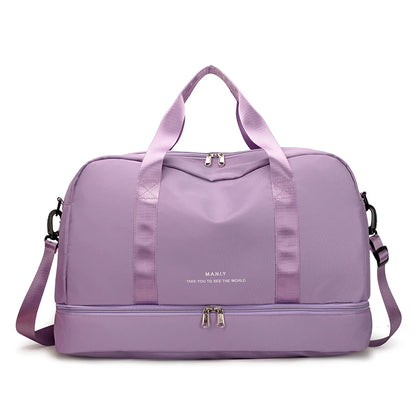Women's Handbag Nylon/Luggage Bags Purple