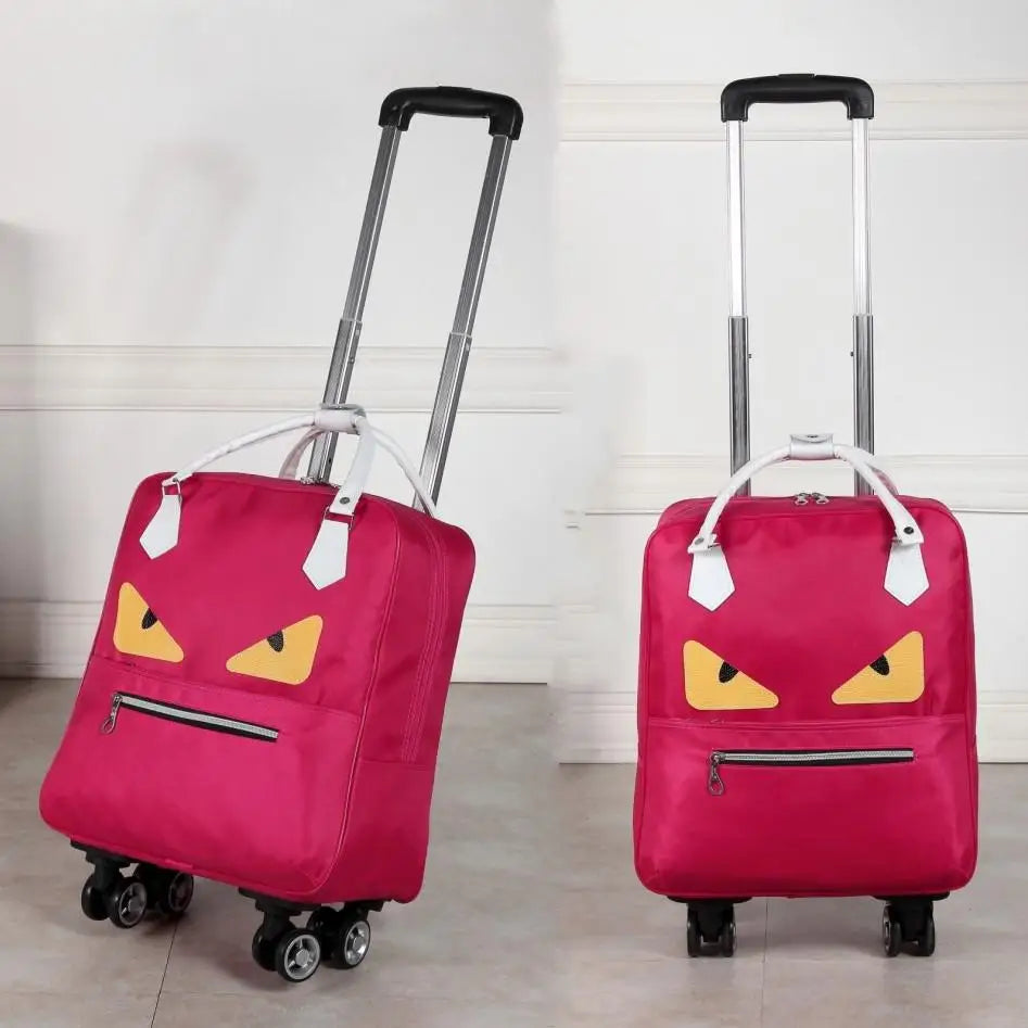 Wheeled bag for travel Oxford Large capacity Luggage