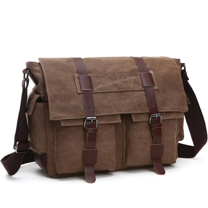 Business Messenger Bags For Men coffee big