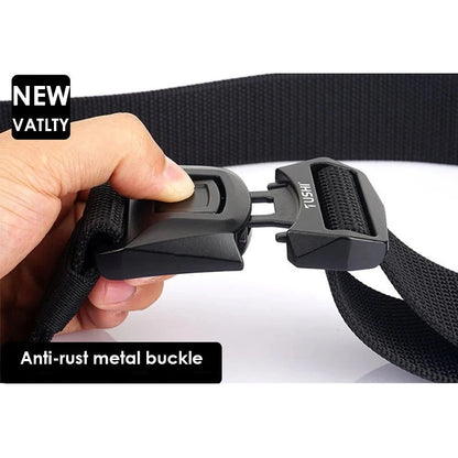 VATLTY Camo Military Tactical Belt Strong Real Nylon Anti-rust Alloy Buckle