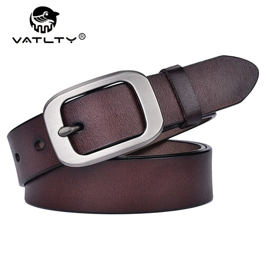 VATLTY New Genuine Leather Belt for Women 2.8cm