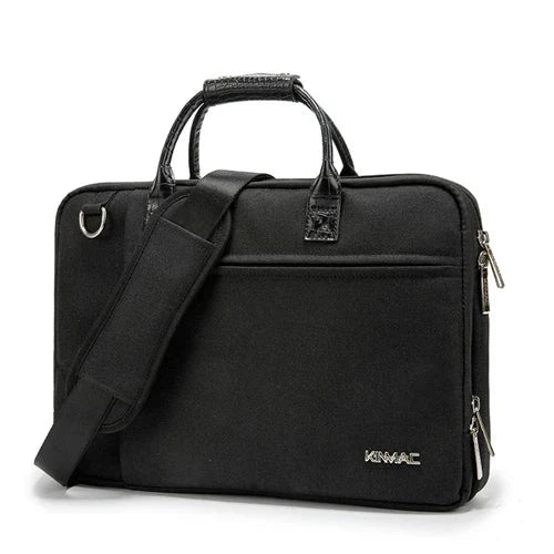 Kinmac Laptop Bag 13,14,15.6 Inch, Messenger Shockproof For MacBook Notebook Black