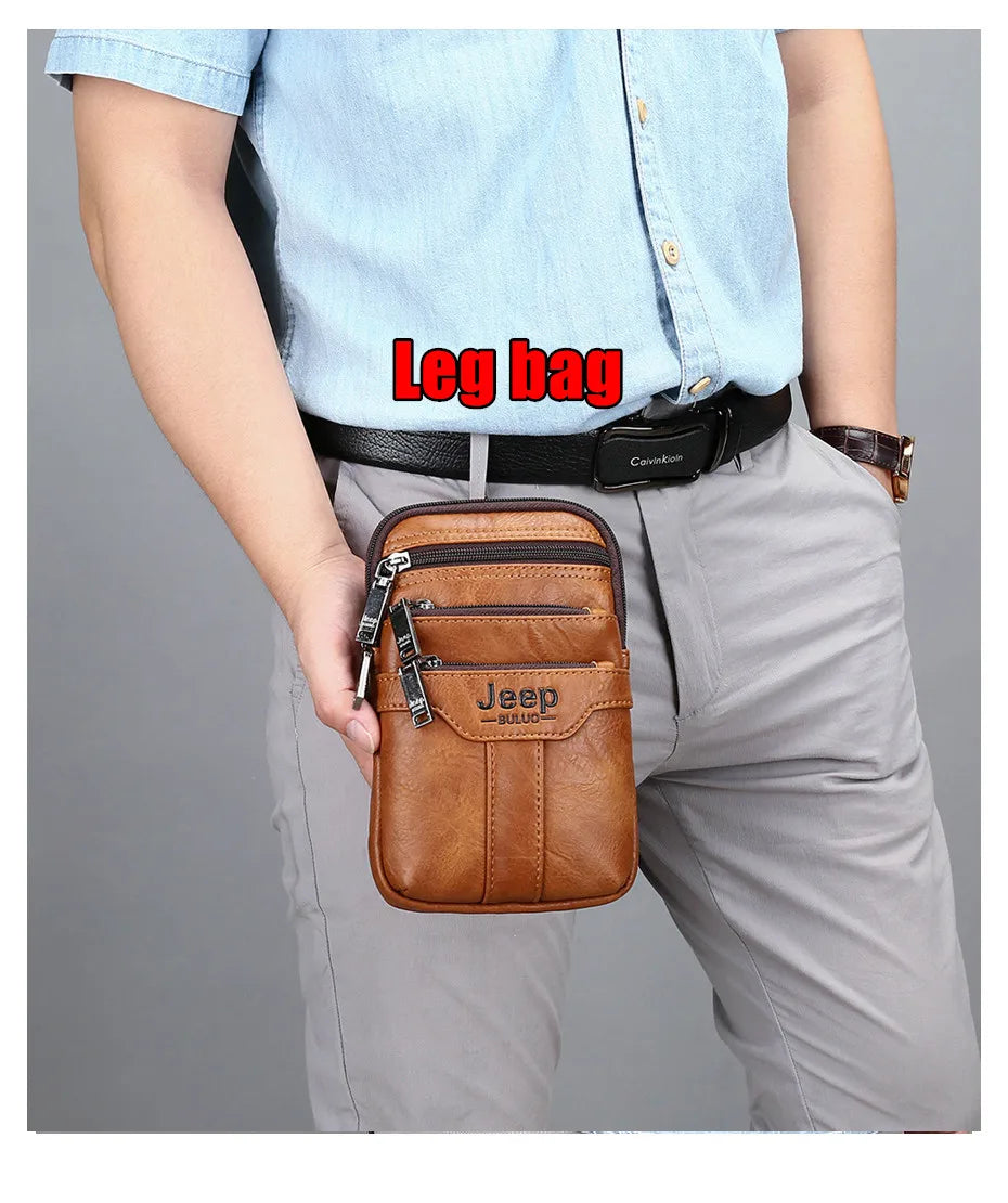 JEEP BULUO Multi-function Small Sling Chest Bag