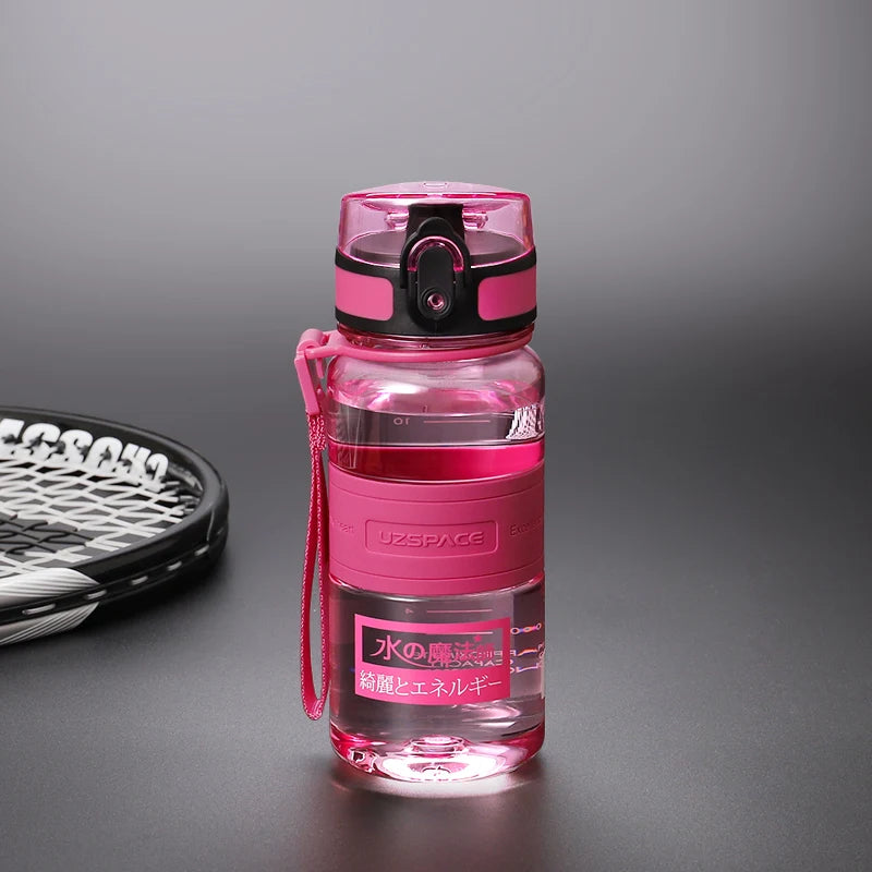 Water Bottles 500/1000ml Plastic Ditect Drinking Sports BPA Free 350ml Pink 5022 301-100ml