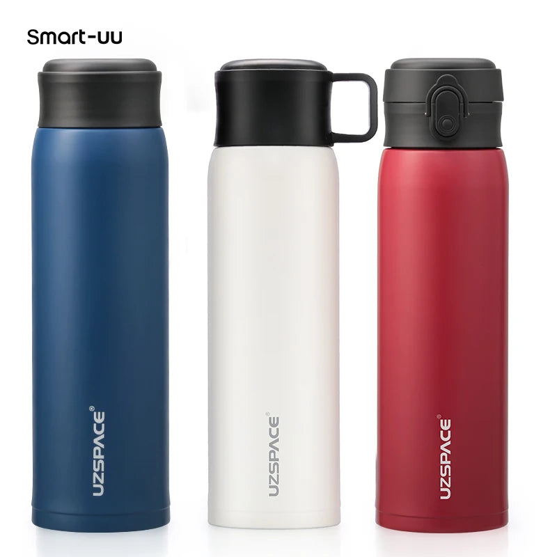 UZSPACE 500ml Vacuum Flask Stainless Steel Business