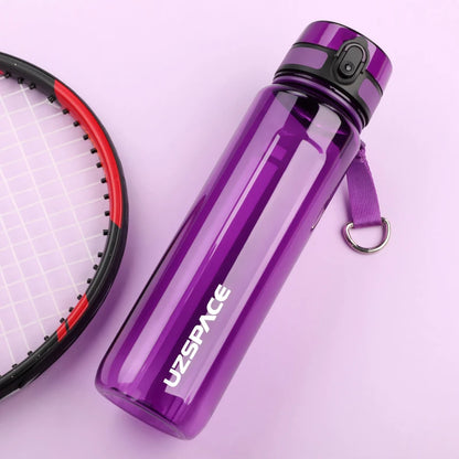 High Capacity Sports Water Bottle 1000ML Protein Shaker BPA Free 1000ml Purple 350-1000ml