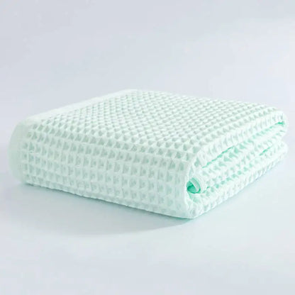 Cusack Waffle Bath Towel Cotton 70*140 for Men Women Adults Bathroom Free Shipping 1 70x140cm