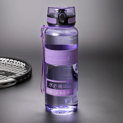 Water Bottles 500/1000ml Plastic Ditect Drinking Sports BPA Free 1000ml Purple 5031 301-100ml