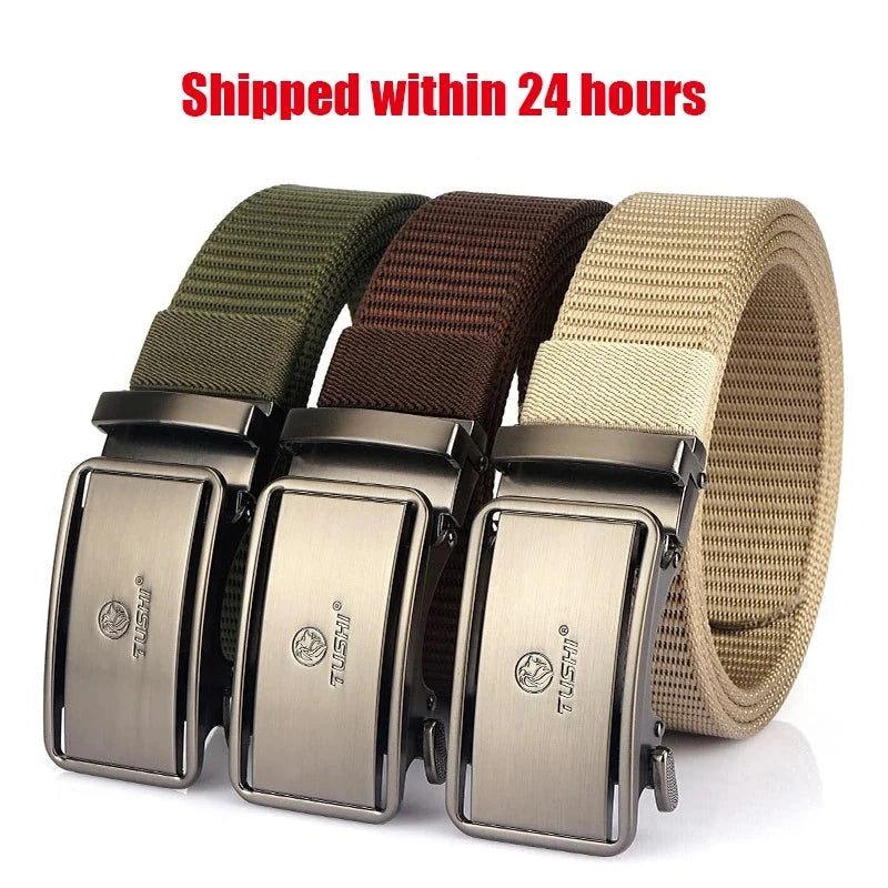 VATLTY New 3.4cm Tactical Belt for Men 1200D Tight Thick Nylon