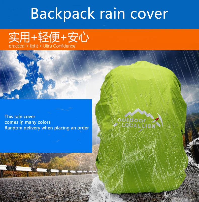Waterproof Climbing Backpack 25L Outdoor Sports Bag Rain cover