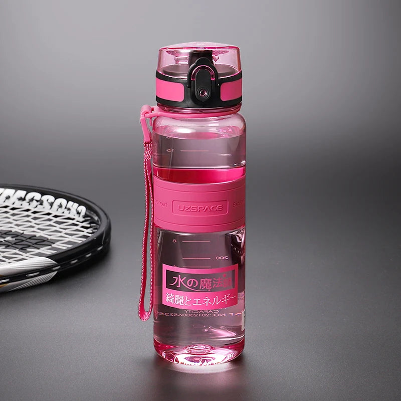 Water Bottle 1 litre Plastic Ditect Drinking Sports BPA Free 500ml Pink 350-1000ml