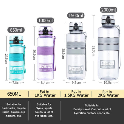 UZSPACE-BPA Free Leak Proof Water Bottle 1 L