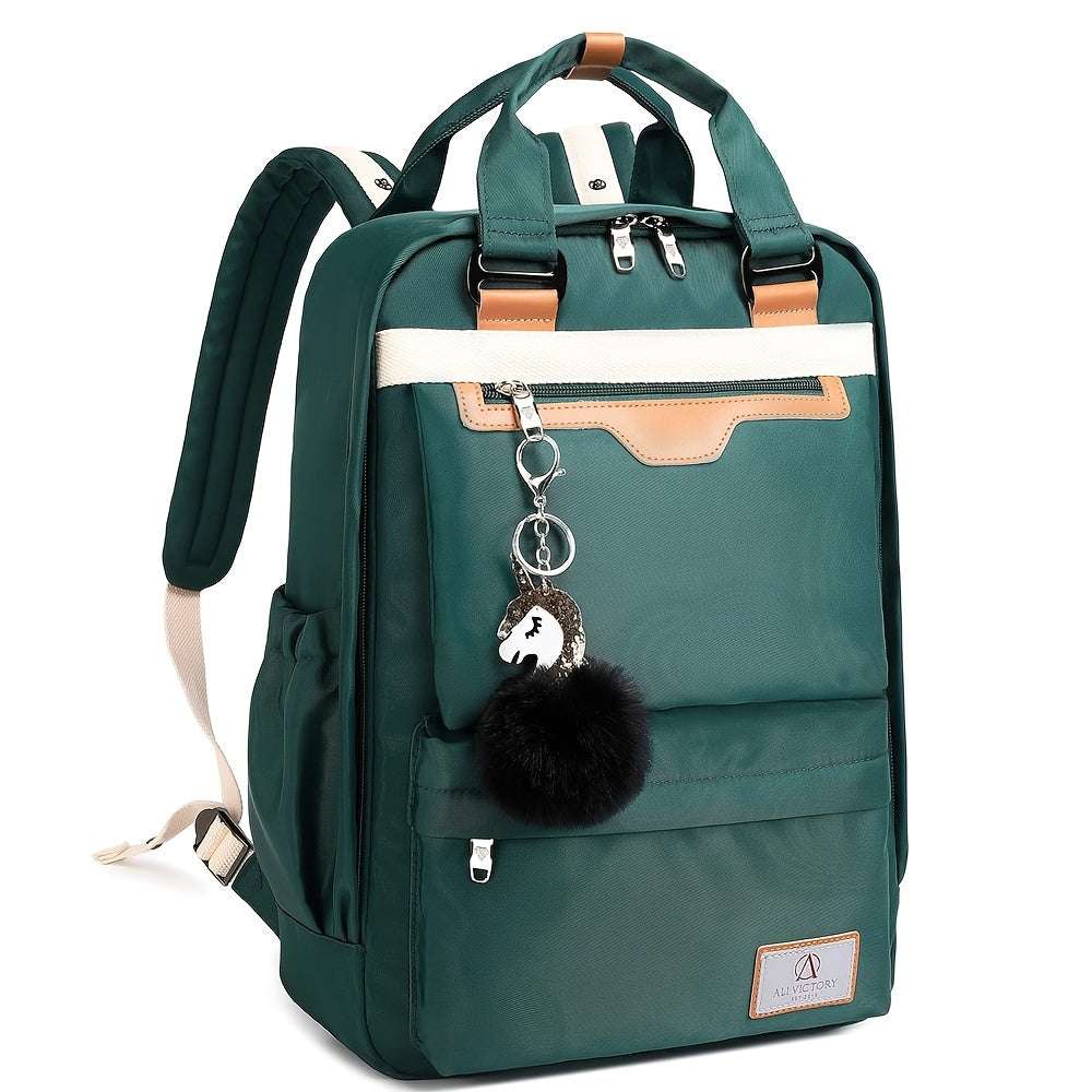 Laptop Backpack 15.6 Inch for Women Men Teacher Backpacks Nurse Bag Anti Theft 25 Backpack OK•PhotoFineArt OK•PhotoFineArt