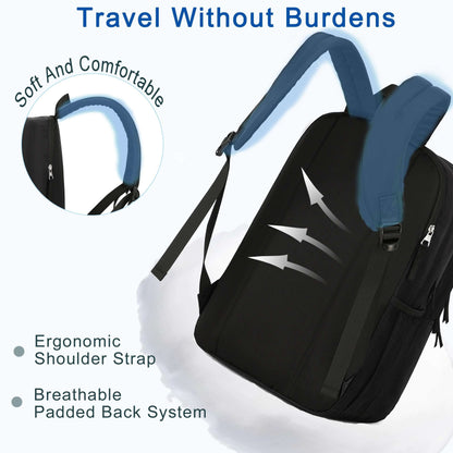 Laptop Backpack 17 inch for Women Men Large College Bookbags Waterproof 27 Backpack OK•PhotoFineArt OK•PhotoFineArt