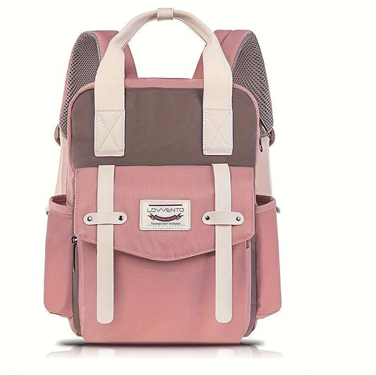 Lovvento Vintage Chic Womens Backpack - Stylish College-Ready with Secure Laptop Compartment 28 Backpack Lovvento OK•PhotoFineArt