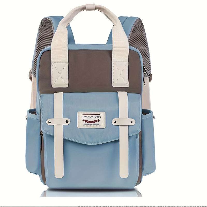 Lovvento Vintage Chic Womens Backpack - Stylish College-Ready with Secure Laptop Compartment 28 Backpack Lovvento OK•PhotoFineArt
