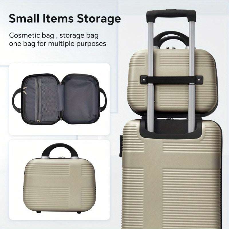 Luggage 4 Piece Set 12/20/24/28" with Spinner Wheels, TSA Lock, Checked Luggage 163 Luggage OK•PhotoFineArt OK•PhotoFineArt