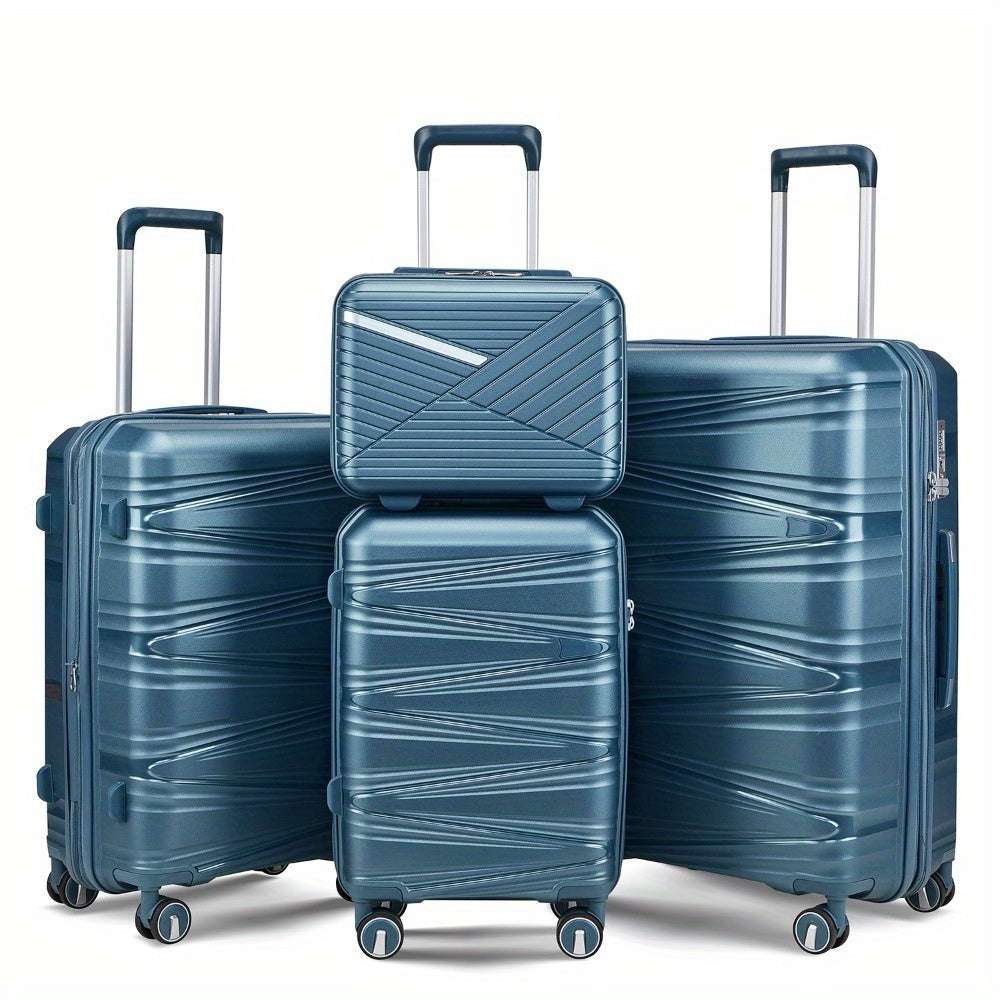 Luggage 4 Piece Sets (14/20/24/28), Hard Shell Lightweight TSA Lock Carry on Expandable Suitcase with Spinner Wheels Travel Set for Men Women 169 OK•PhotoFineArt OK•PhotoFineArt