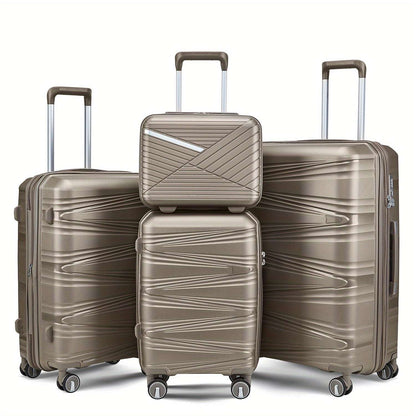 Luggage 4 Piece Sets (14/20/24/28), Hard Shell Lightweight TSA Lock Carry on Expandable Suitcase with Spinner Wheels Travel Set for Men Women 169 OK•PhotoFineArt OK•PhotoFineArt