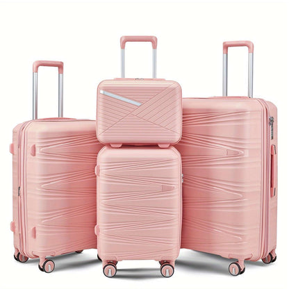 Luggage 4 Piece Sets (14/20/24/28), Hard Shell Lightweight TSA Lock Carry on Expandable Suitcase with Spinner Wheels Travel Set for Men Women 169 OK•PhotoFineArt OK•PhotoFineArt